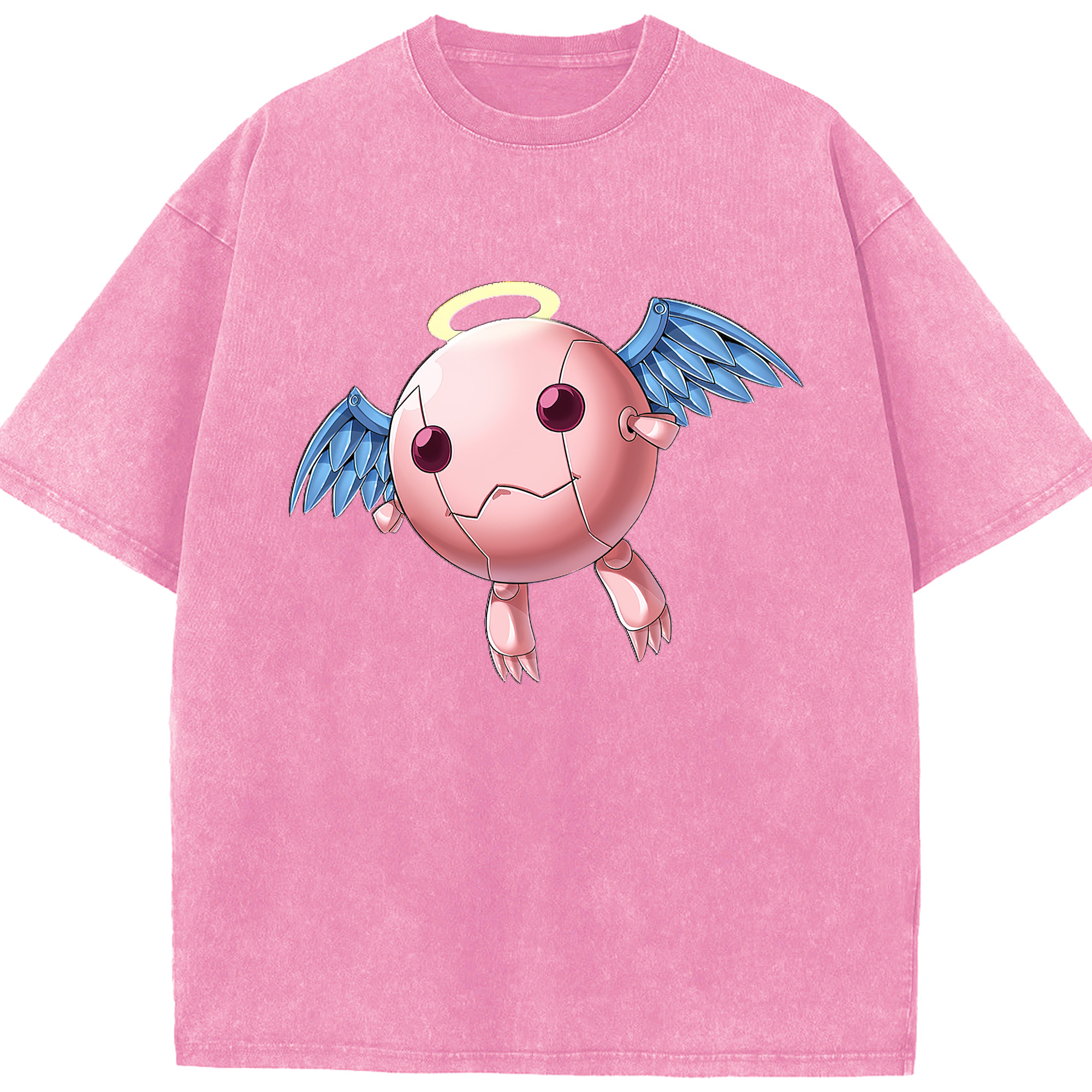 （画像用） 遊☆戯☆王 Yu-Gi-Oh! 綿100% ヴィンテージ風 半袖Tシャツ（フロントプリント）